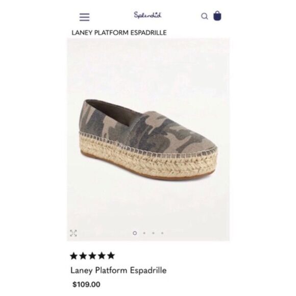 ✨ Splendid Laney Camo Print Espadrilles✨ - Picture 8 of 9